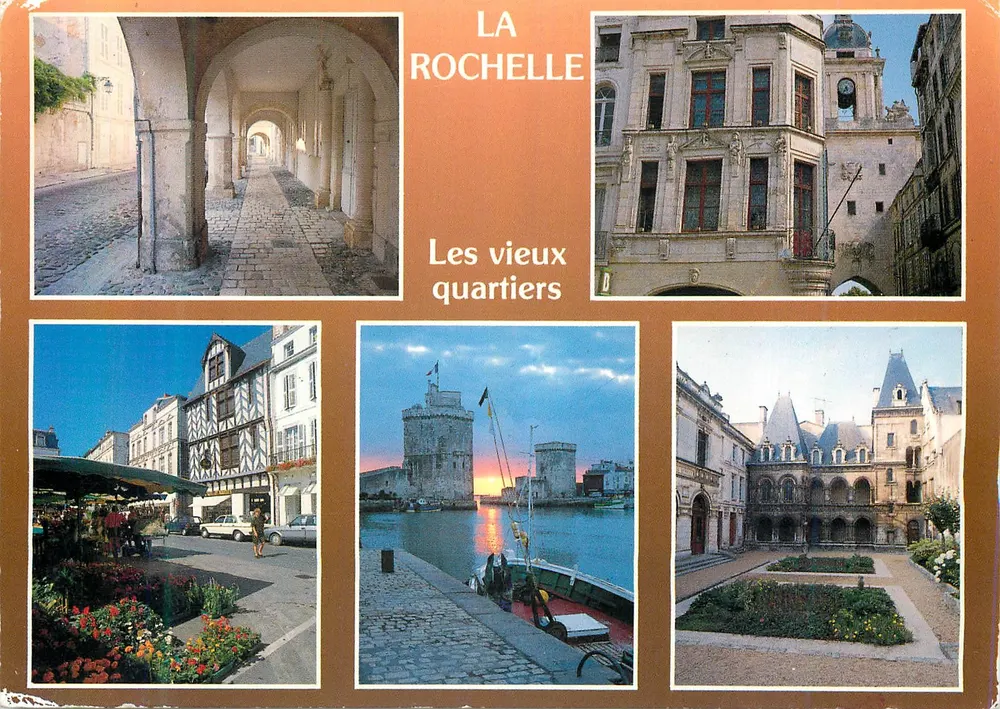 La Rochelle — Os velhos bairros — Edições d'Art Jack - Frente