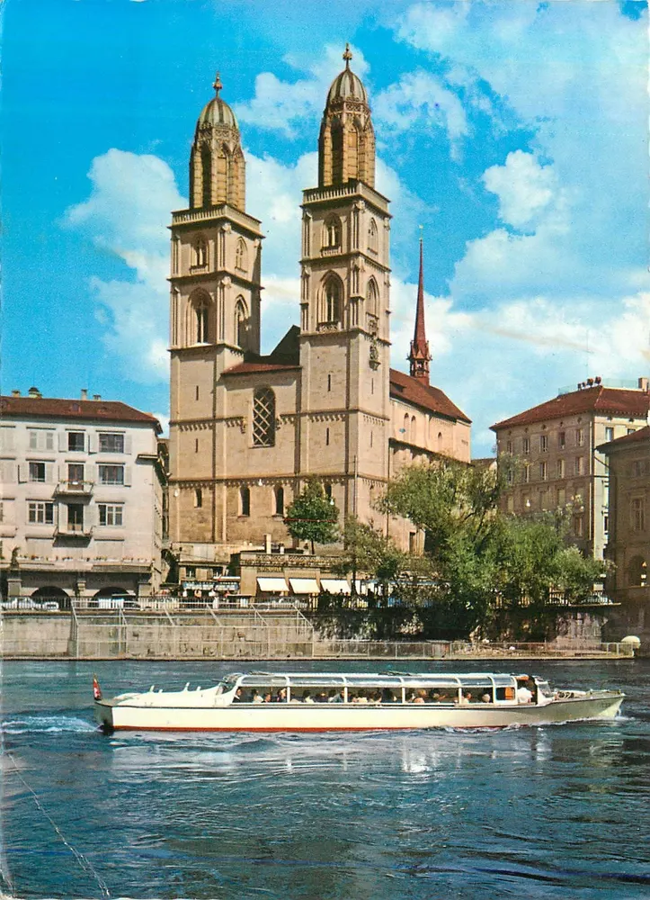 Zurich - Grossmünster — editor Rud. Suter, n° 14161 - Frente