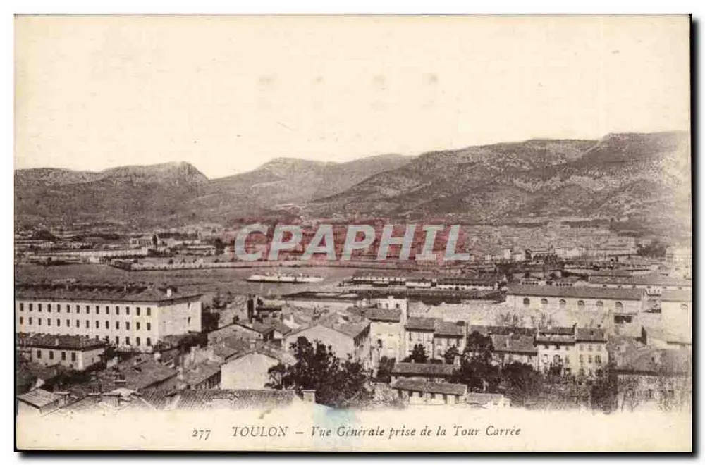 Toulon — Allgemeiner Blick von der Quadraturt — 277 - Vorderseite