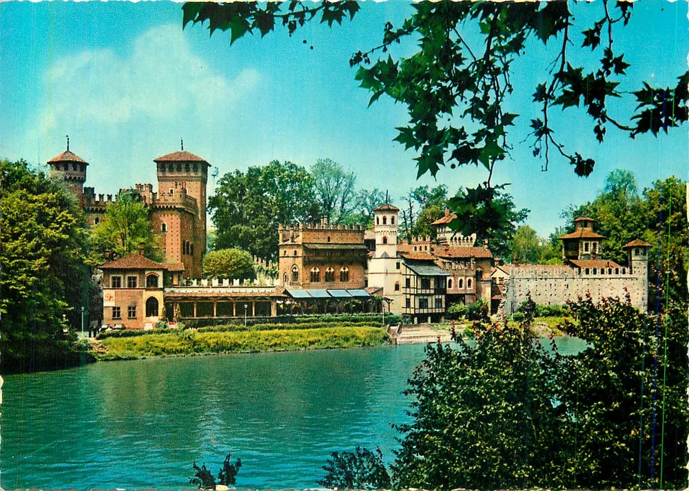 Torino — Le Po et le Village médiéval — éditeur DTC - Recto