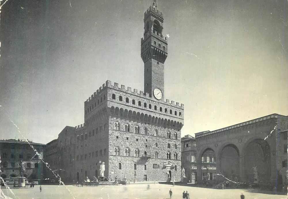 Florença - Piazza della Signoria - Palazzo Vecchio — Edição especial Magazzini Standi - Frente
