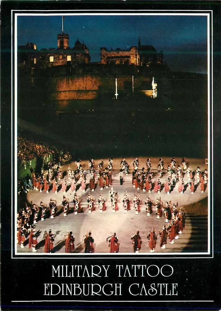 Military Tattoo — Edinburgh Castle — Immes & Crombie - Vorderseite
