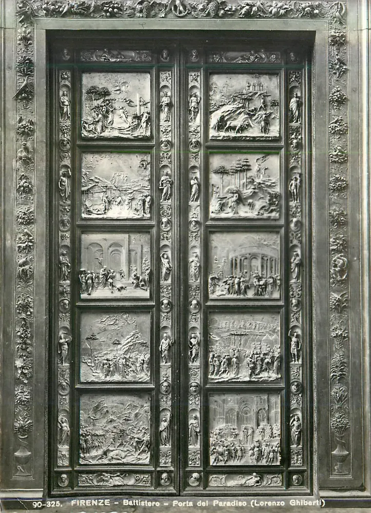 Torre des Paradies - Taufkirche - Florenz (Lorenzo Ghiberti) - Vorderseite