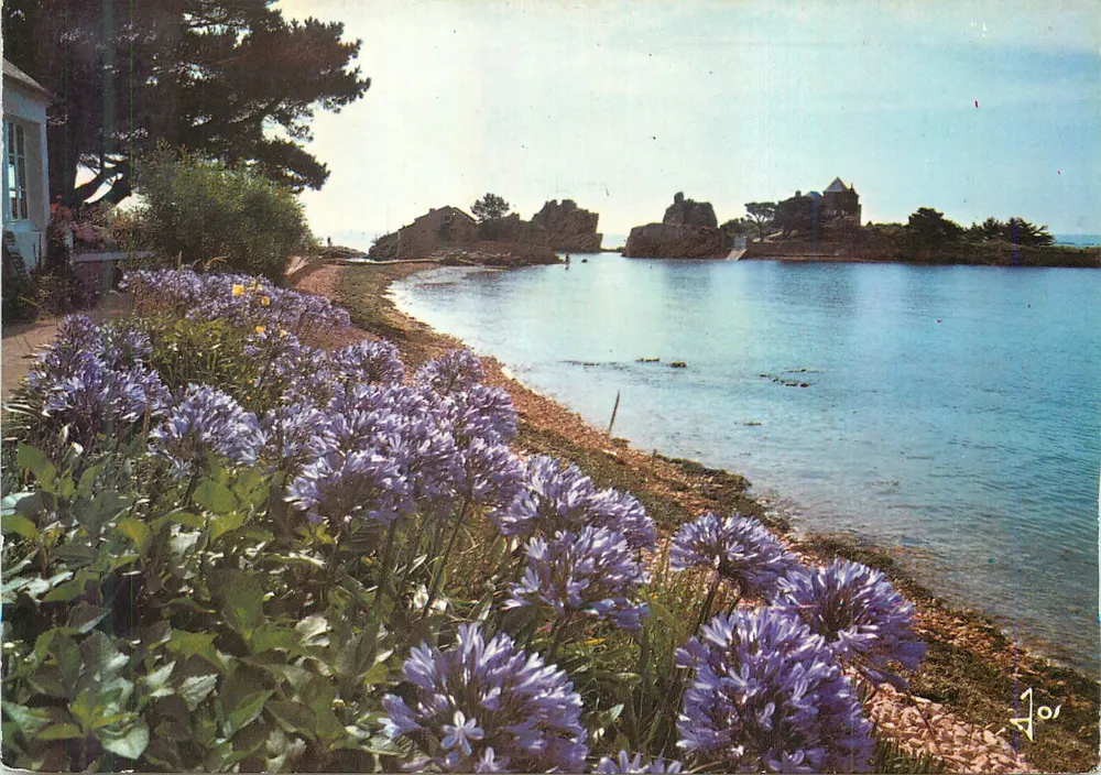 Strand von Guerzido — Insel Brehat — Éditions d'Art JOS Le Doaré - Vorderseite