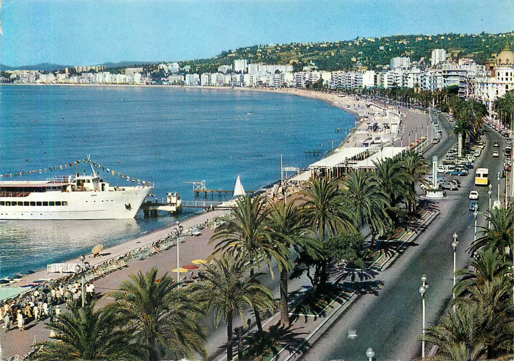 A Promenade des Anglais — Nice — Z-12 — Editor Couleurs Naturelles - Frente