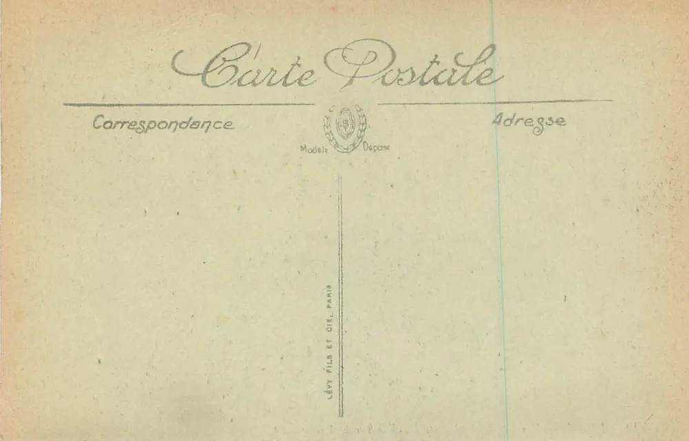 LYON — Parc de la Tête d'Or — Blick auf den See — SELECTA - Rückseite