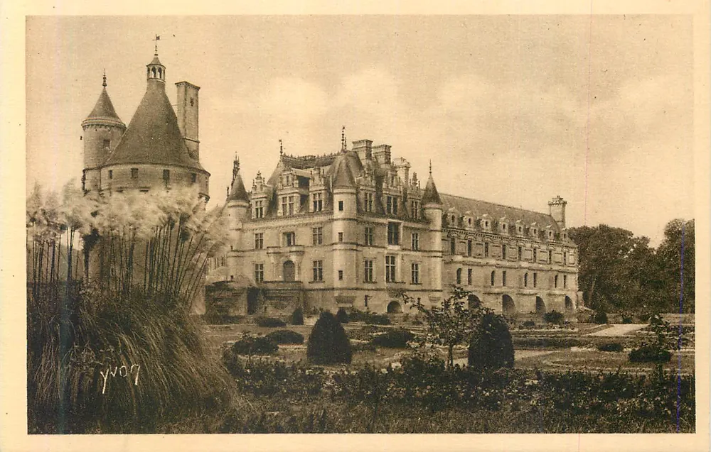 Schloss Chenonceaux — Süßes Frankreich - Schlösser der Loire — Édition d'Art YVON, Paris - Vorderseite