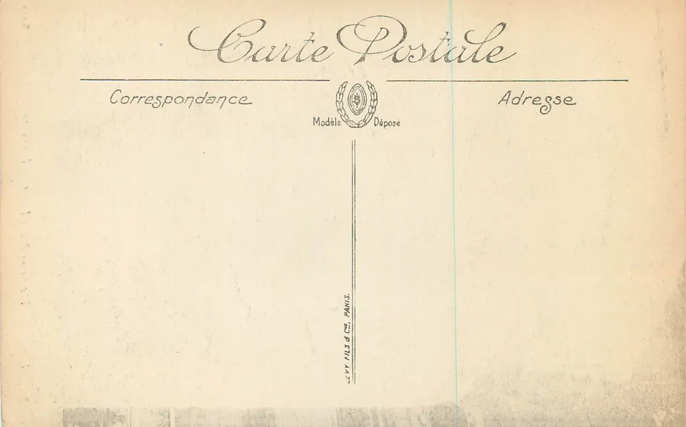 LYON — Fachada de Nossa Senhora de Fourvière — LL - Verso