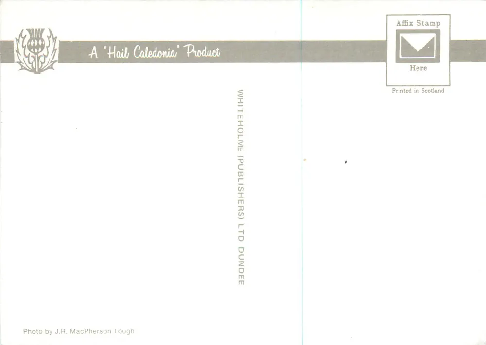 Inveraray und Loch Fyne — Luftbild — Whiteholme (Publishers) Ltd Dundee n°6451 - Rückseite