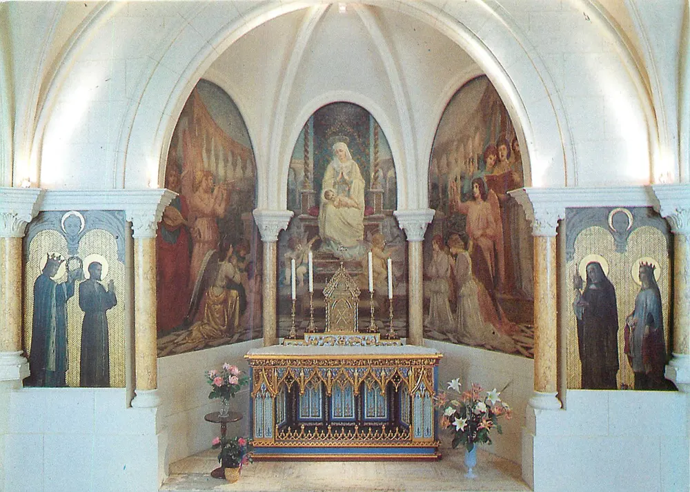 Kapelle der Mutterkirche der Franziskanerinnen der Heiligen Eucharistie — Paris — Druckerei PIERRON - Vorderseite