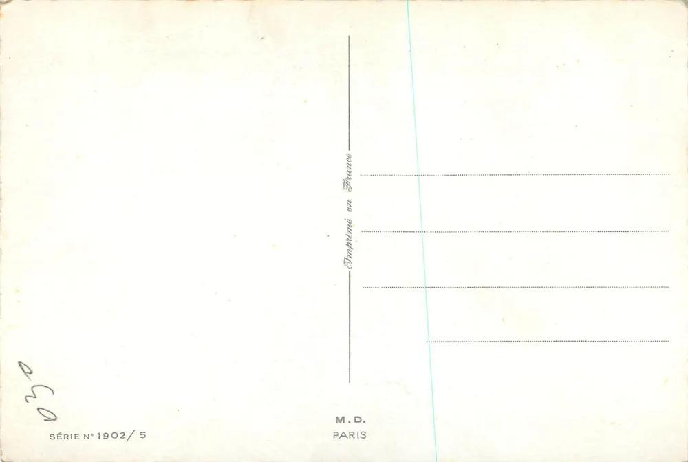 Subject: Women and men — jokes about preferences — M.D. Paris, series 1902/5 - Back