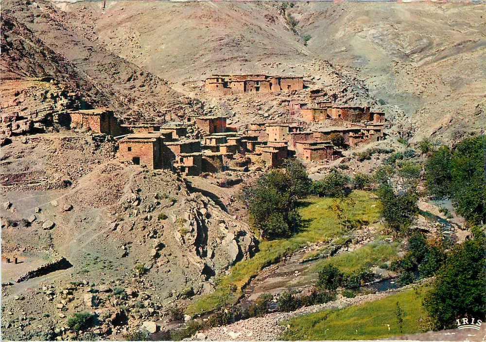 Berber-Dorf — Ouarzazate — Editions Cigogne - Vorderseite
