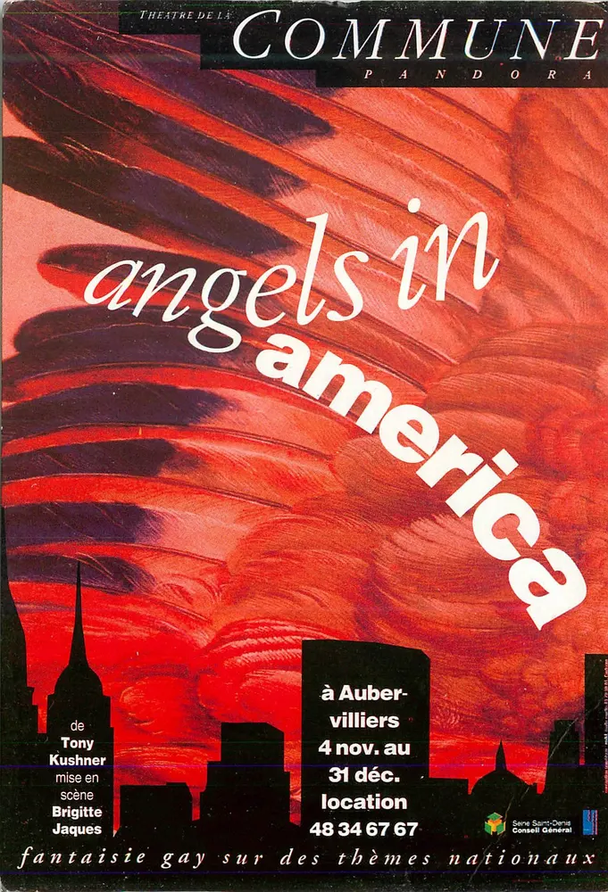 Angels in America — Gay Fantasie zu nationalen Themen — Theater der Commune Pandora - Vorderseite