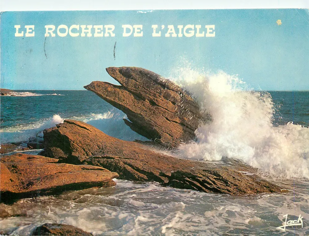 Der Adlerfelsen — Saint-Pierre-Quiberon — Kunstausgabe 'JACK' n°22700 - Vorderseite