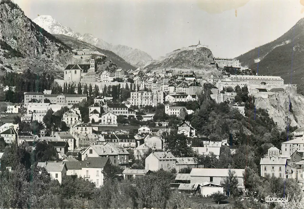 Briançon (H.A.) — Fuerte de Chaberton — Ediciones L. FRANCQUO - Anverso