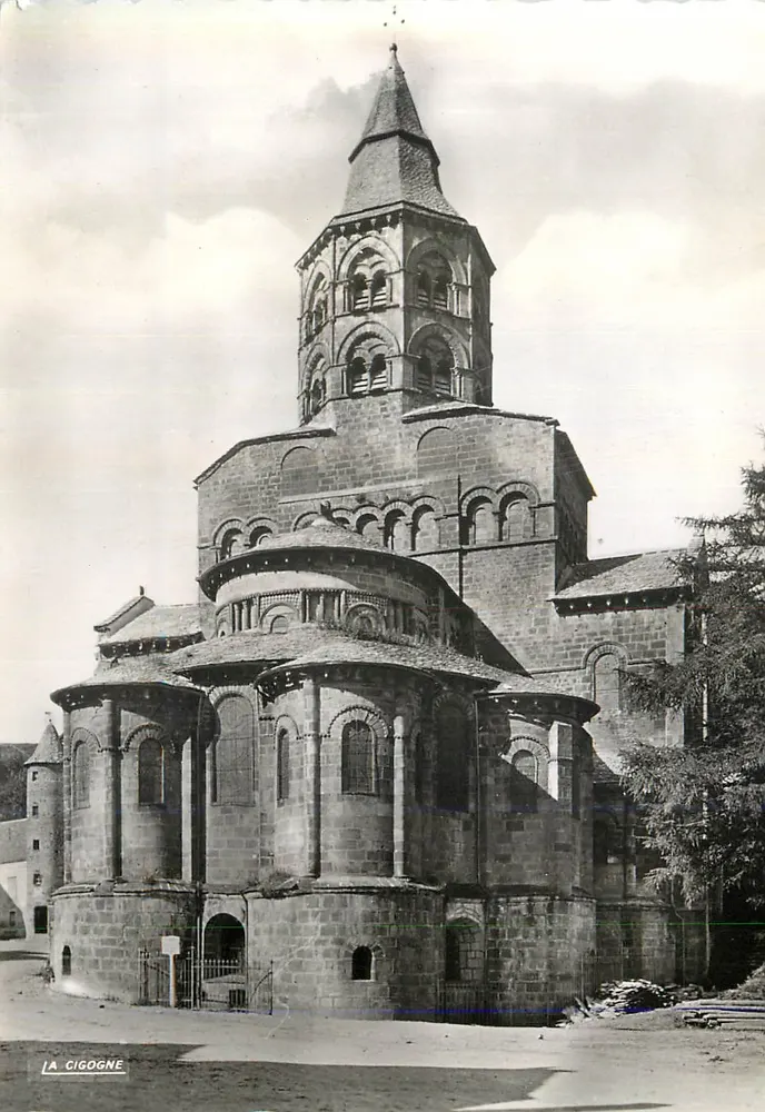Die romanische Kirche von Orcival — Puy-de-Dôme — Editions 'LA CIGOGNE' - Vorderseite