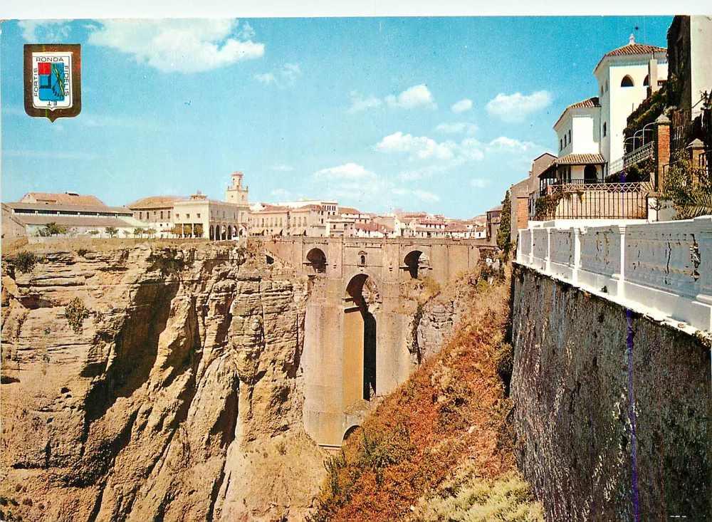 Ronda — Ponte Nova sobre o Tajo — Edições Escudo de Oro - Frente