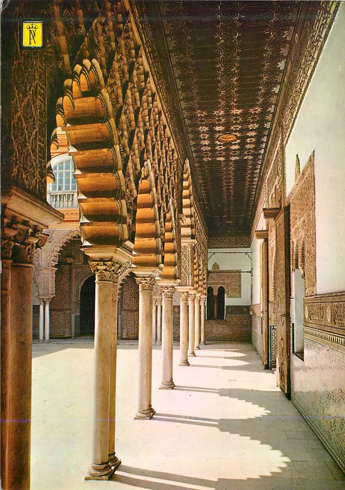 Palácio do Rei D. Pedro — Galeria do Pátio das Donzelas — Editorial Patrimonio Nacional - Frente