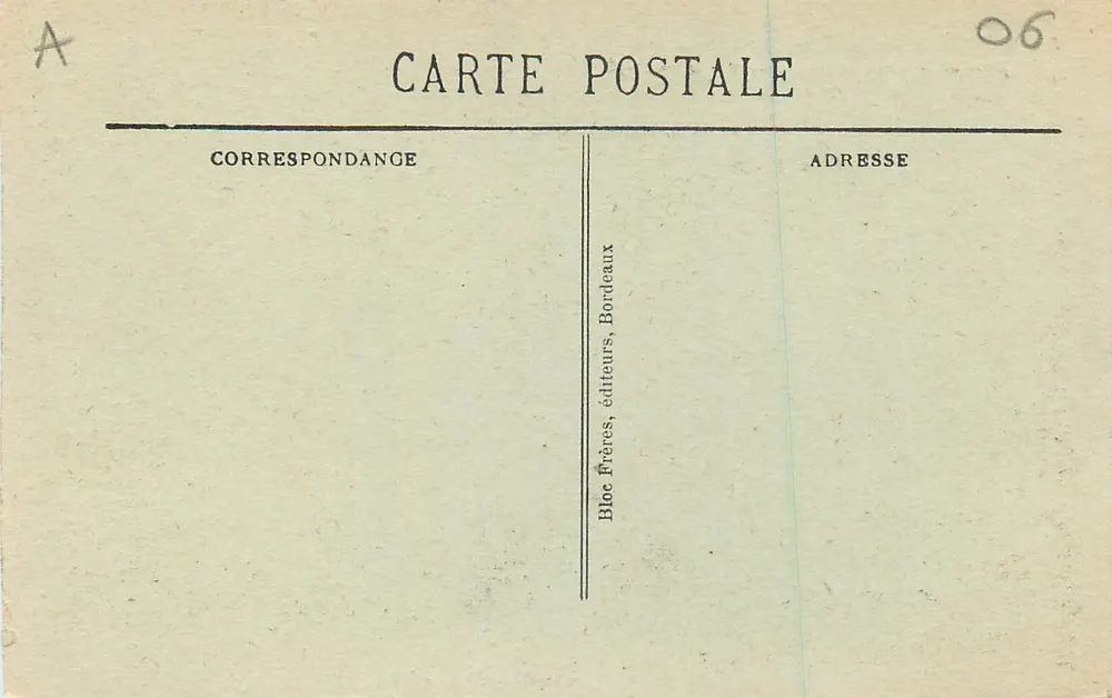 La Turbie — Vue d'ensemble — prise de la Route de la Corniche — BR - 1638 - Verso