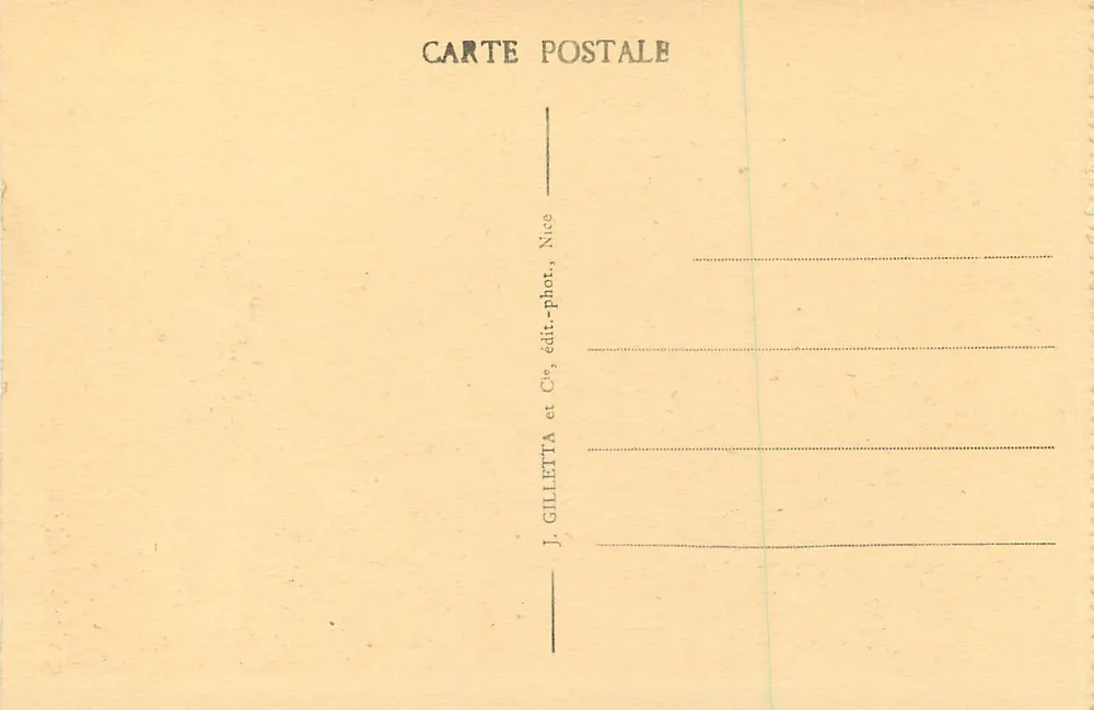 Castillon (A.-M.) - Das alte Dorf - Umgebung von Sospel - Rückseite