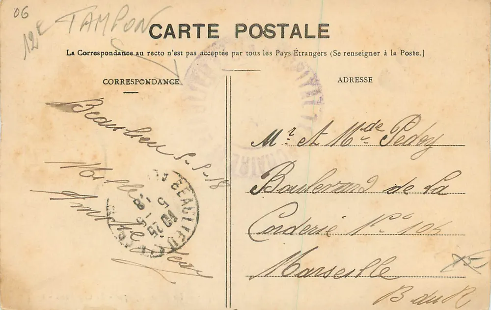 Beaulieu - A Pequena África - O Cabo Roxo - 1714 - Verso