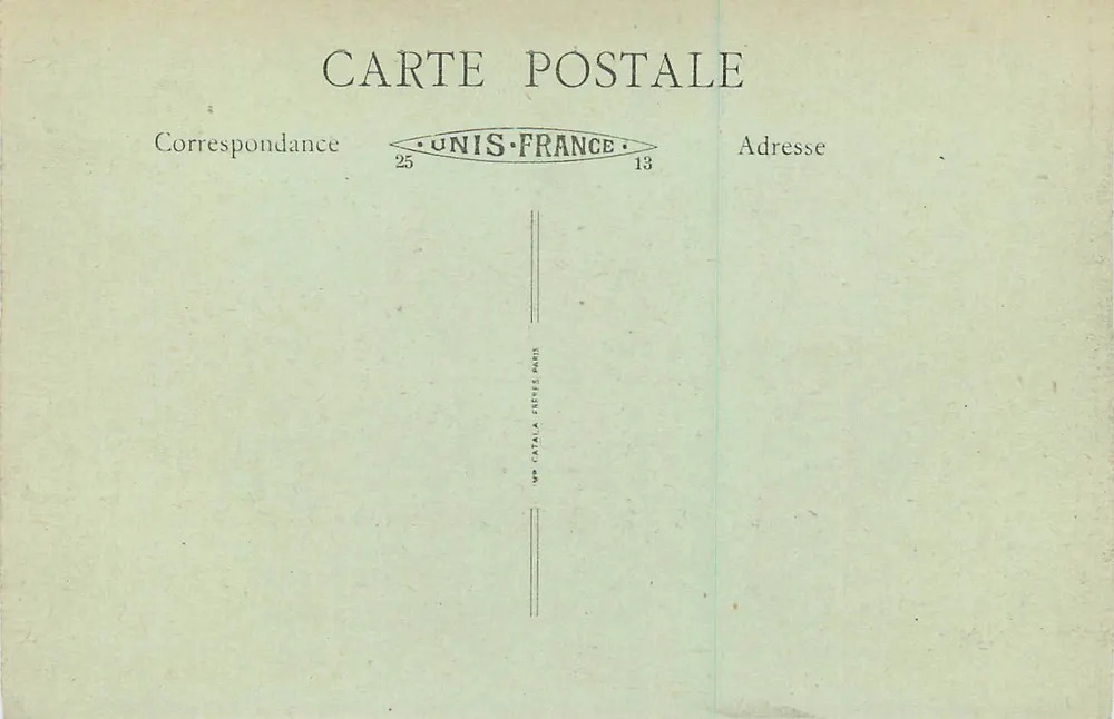 Nice — Place Gambetta — B. F. O. (editor) - Verso