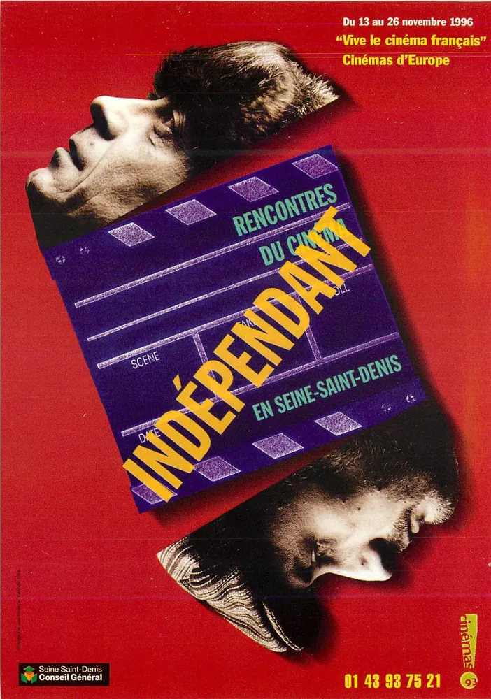 Encontros do cinema independente — Seine-Saint-Denis — Conseil Général - Frente