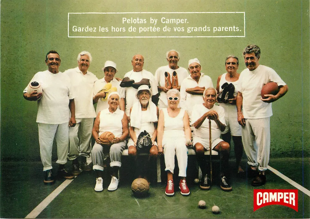 Pelotas by Camper — Werbung für Camper Schuhe — Verlag Camper - Vorderseite