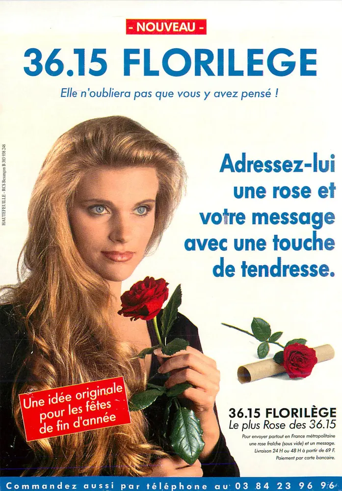 36.15 Florilège — Blumen- und Nachrichtendienst — Haute-Fouilhée, RCS Besançon B 35198 248 - Vorderseite