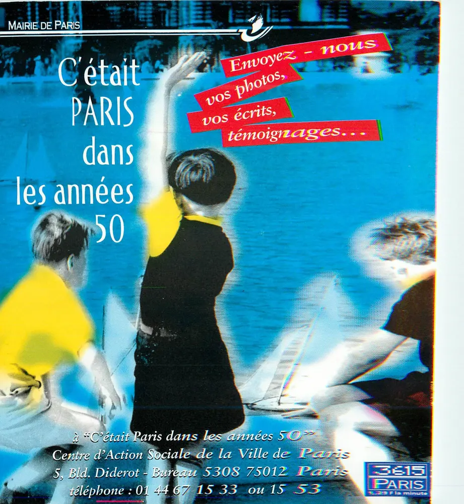 Era Paris nos anos 50 — Mairie de Paris, editor - Frente