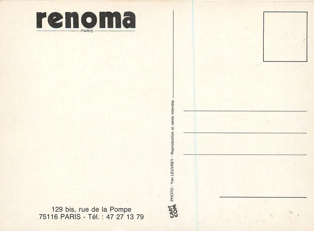 Duas pessoas em um interior — vista de cima — renoma PARIS - Verso