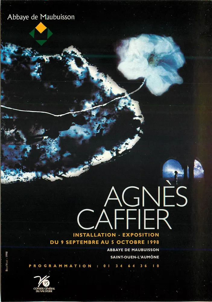 Agnès Caffier — Instalação - Exposição — Abadia de Maubuisson, 1998 - Frente