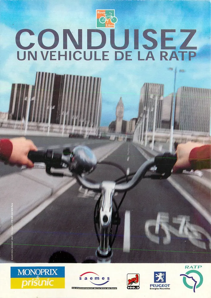 Roue Libre — Vélos à Paris et région — RATP - Recto