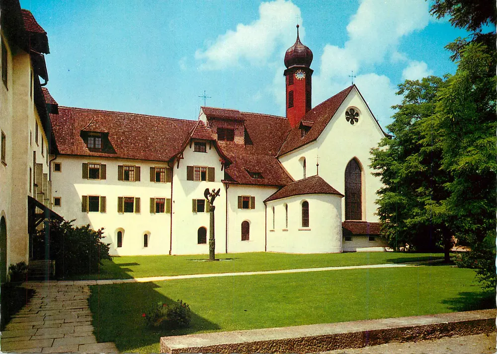 Kloster Wettingen — (Aarg. Lehrerseminar) — J. Schmidli, Baden, Nr. 195 - Frente