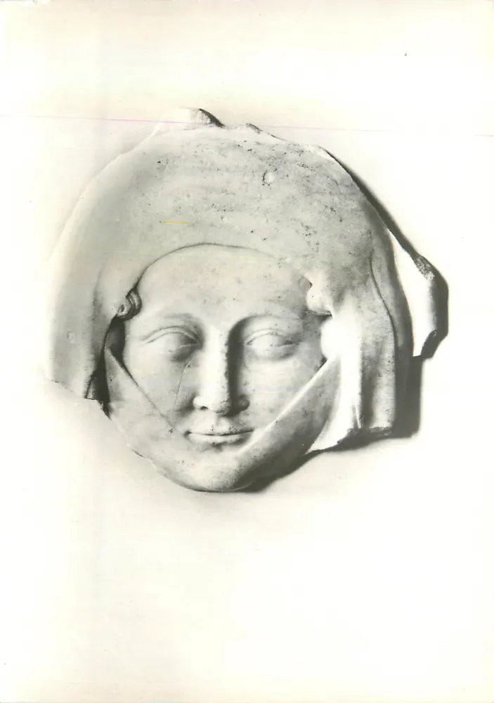 Máscara fúnebre — 14º século — Éditions des Musées Nationaux - Frente
