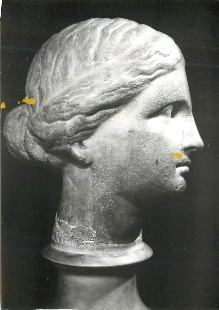 Cabeça de Diana — Museu Rolin — Autun - Frente