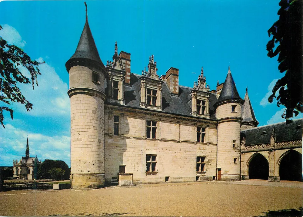 Amboise — Schloss und Kapelle Saint-Hubert — Artaud Frères, Nantes - Vorderseite