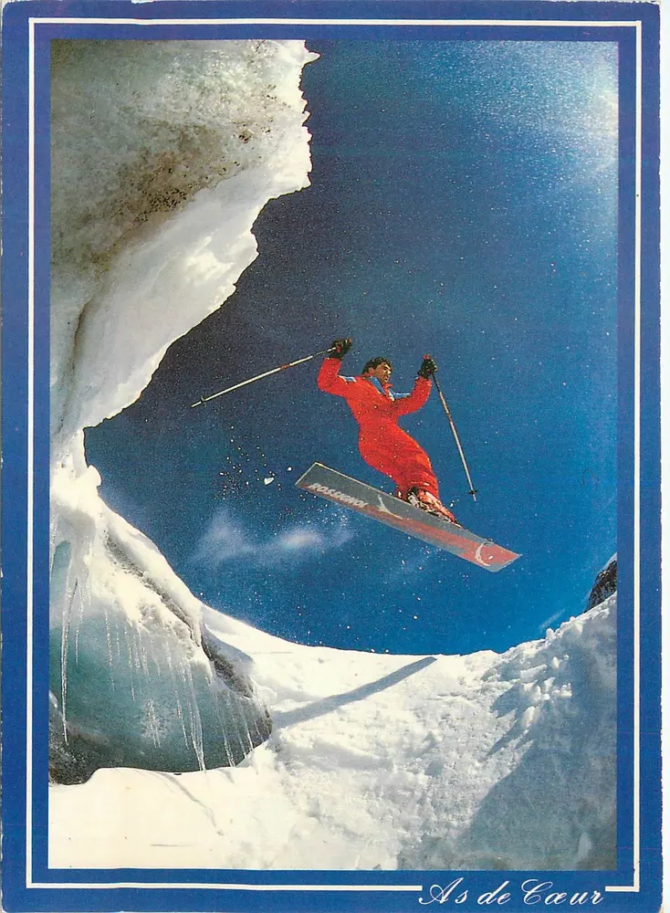Saut en monocouche — As de Cœur — Cliché B. Bodin/Foc - Recto