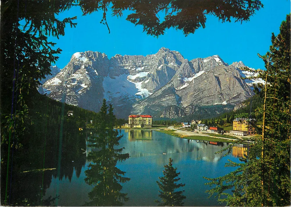 Lago di Misurina — Dolomitas — FOTOFEDINA - Frente