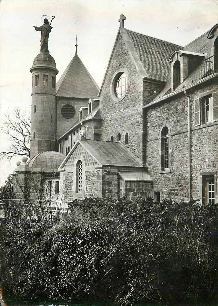 Monte Santa Odile — editor Félix Lulb, Strasbourg — número de série não visível - Frente