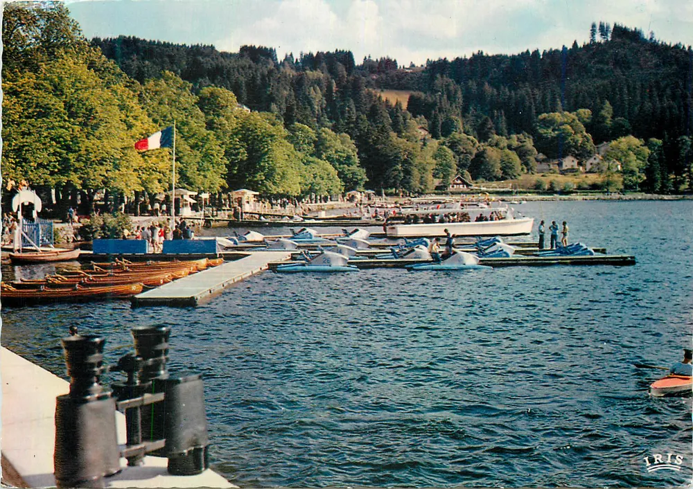 Les rives du Lac — Gerardmer — Éditeur La Cigogne, n° 88.196.203 - Recto