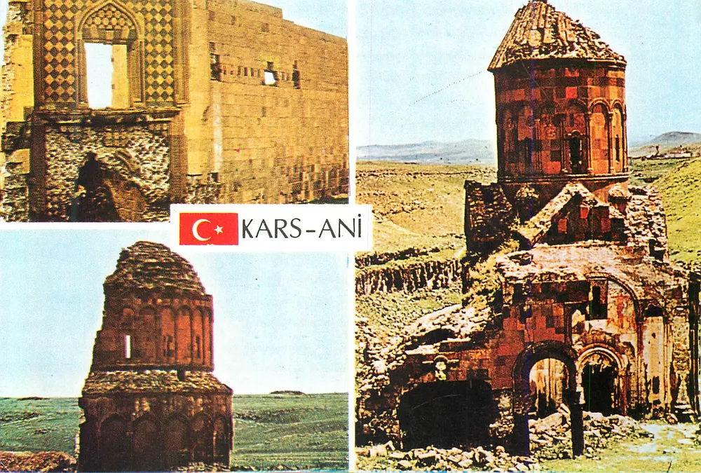 Kars-Ani — Ruínas de Ani — Editor Başak Kart - Frente