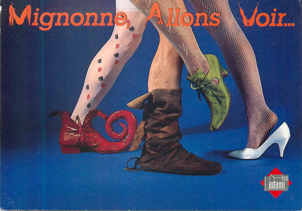 Mignonne, Allons Voir... — spectacle de la Cie du GRAND CŒUVRE — éditeur Adami, n° de série non visible - Recto