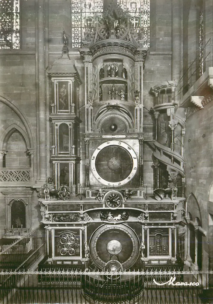 Strasbourg — La Cathédrale, L'Horloge Astronomique — Éditions d'Art Marasco - Recto
