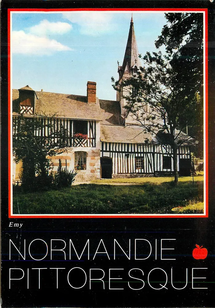 Normandie Pitoresca — Émy — Edições LECONTE - Frente
