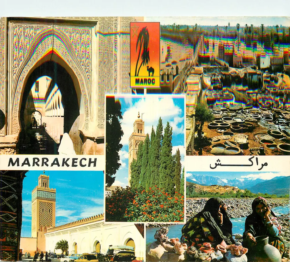 Marrakech — Panoramablick und ikonische Sehenswürdigkeiten — Les Éditions ITACOR - Vorderseite