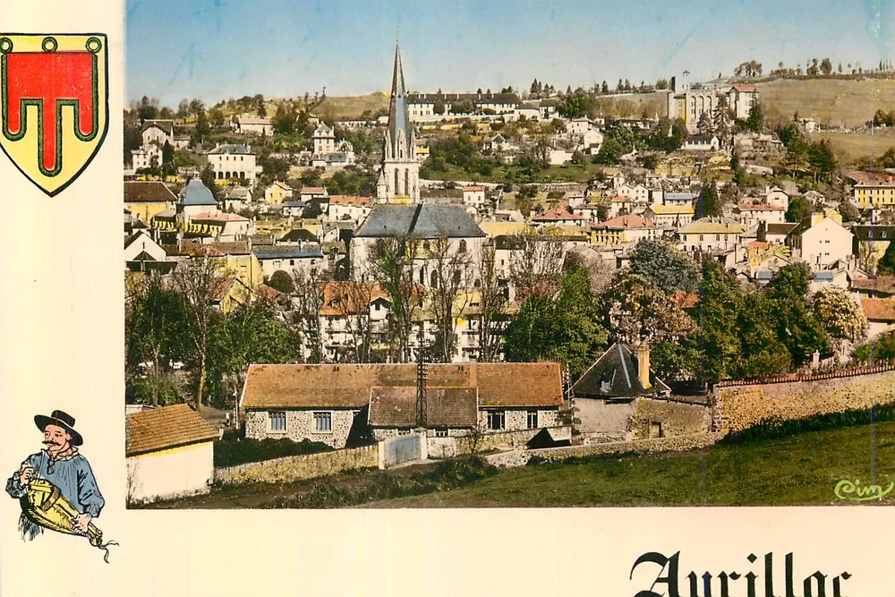 Aurillac — Vista geral — Combier Imp. Macon (S. et L.) - Frente