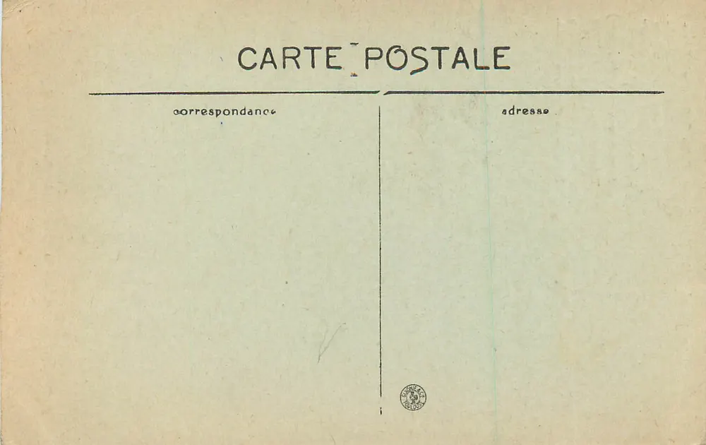 La Rochelle — Église Saint-Sauveur (XVe s.) — R. Bergerin, édit. 60, Rue des Merciers, La Rochelle - Verso