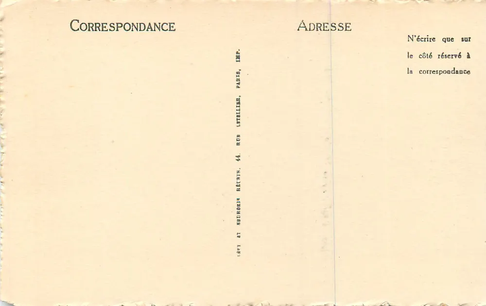 Dijon - La Porte Guillaume — uitgever ND, n° 10 - Achterkant