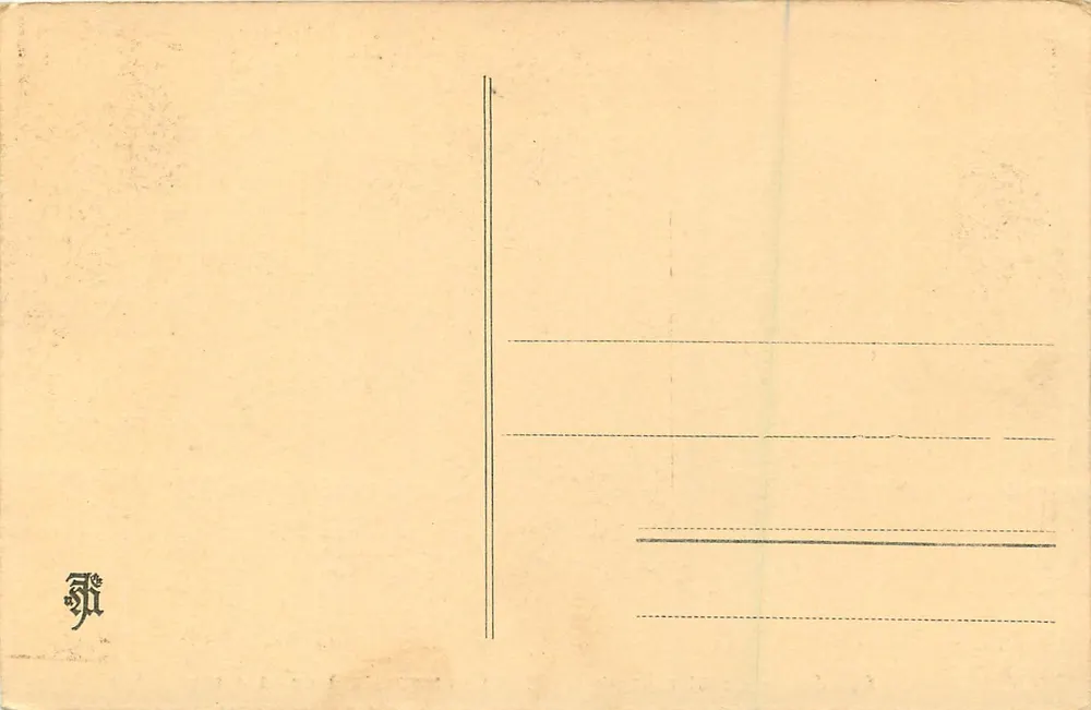 Strasbourg Kathedrale — Krönung der Jungfrau — Verlag: C. B. & Cie, n° 123 - Rückseite